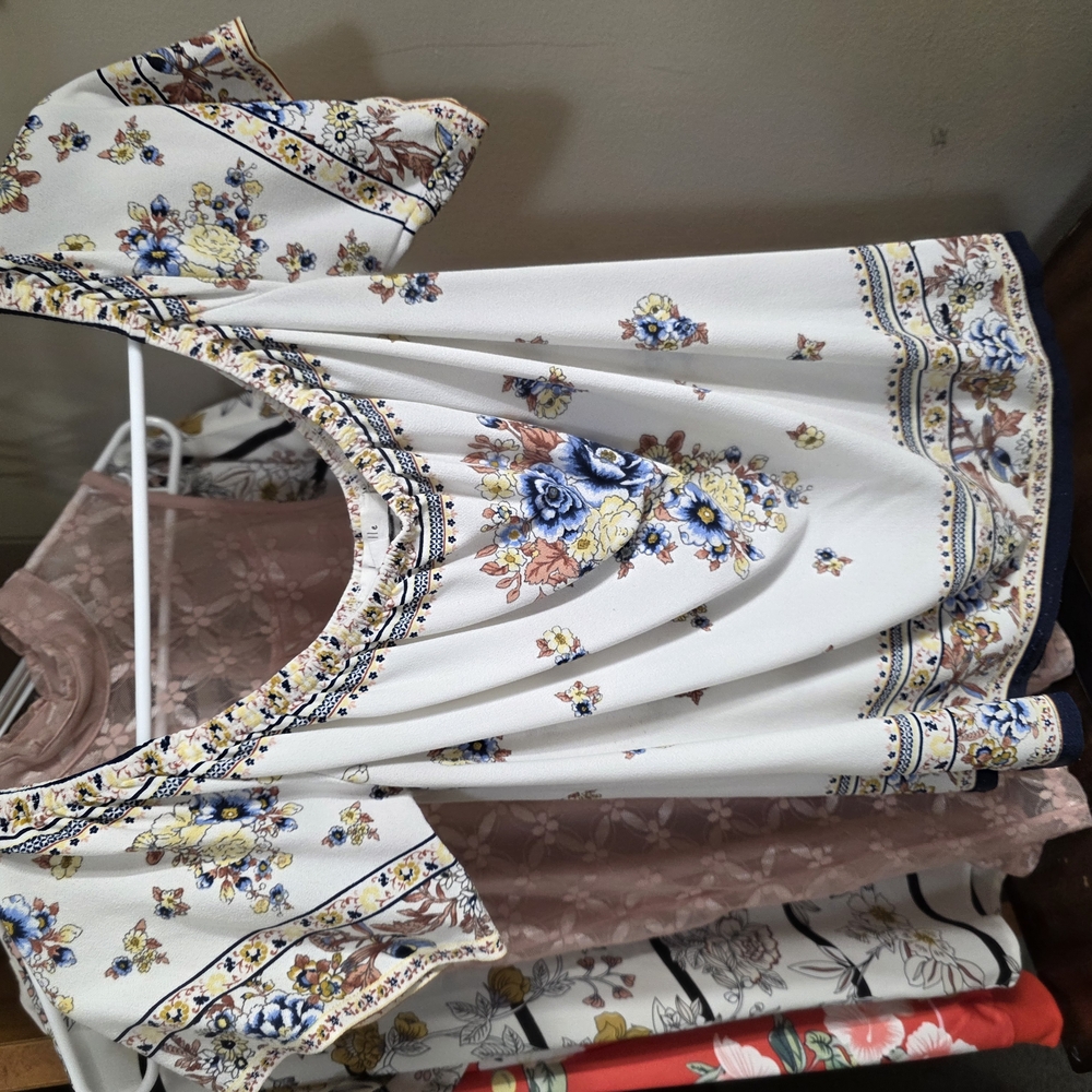 Floral Print Women's Top